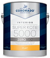 Harrison Paint Supply Super Kote 5000 Zero is designed to meet the most stringent VOC regulations, while still facilitating a smooth, fast production process. With excellent hide and leveling, this professional product delivers a high-quality finish.boom