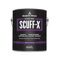 Harrison Paint Supply Award-winning Ultra Spec® SCUFF-X® is a revolutionary, single-component paint which resists scuffing before it starts. Built for professionals, it is engineered with cutting-edge protection against scuffs.boom