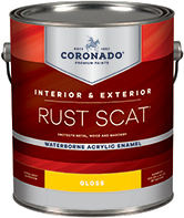 Harrison Paint Supply Rust Scat Waterborne Acrylic Enamel is suitable for interior or exterior use. Engineered for metal surfaces, it also adheres to primed masonry, drywall, and wood. It has tenacious adhesion and provides excellent color and gloss retention.boom